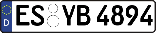 ES-YB4894