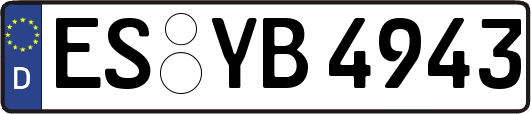 ES-YB4943