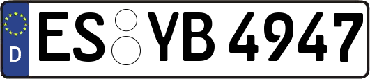 ES-YB4947
