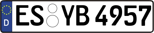 ES-YB4957