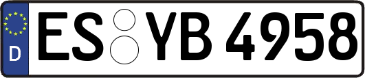 ES-YB4958