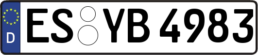 ES-YB4983