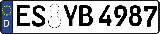 ES-YB4987