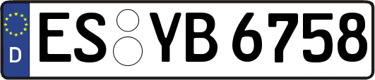 ES-YB6758