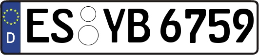 ES-YB6759