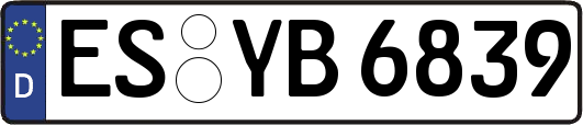 ES-YB6839