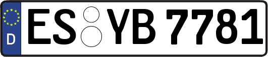 ES-YB7781