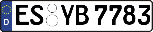 ES-YB7783