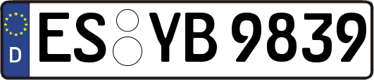 ES-YB9839