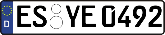 ES-YE0492