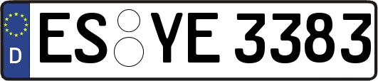 ES-YE3383
