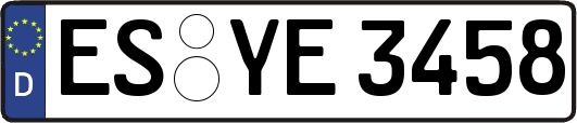 ES-YE3458