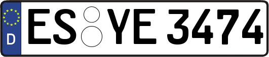 ES-YE3474
