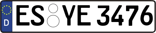 ES-YE3476