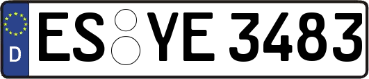ES-YE3483