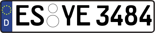 ES-YE3484