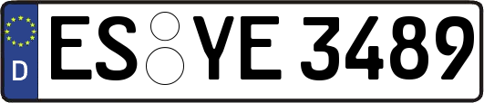 ES-YE3489