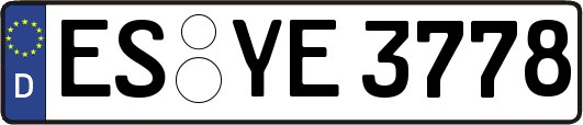 ES-YE3778