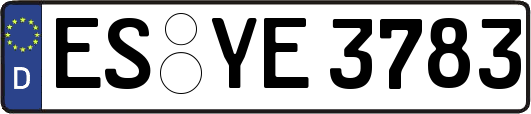 ES-YE3783