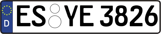 ES-YE3826