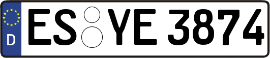 ES-YE3874
