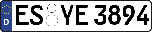 ES-YE3894