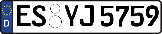ES-YJ5759
