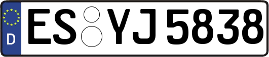 ES-YJ5838