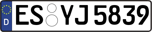ES-YJ5839