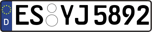 ES-YJ5892