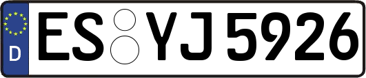 ES-YJ5926