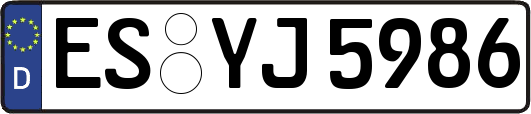 ES-YJ5986