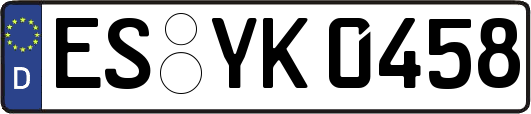ES-YK0458