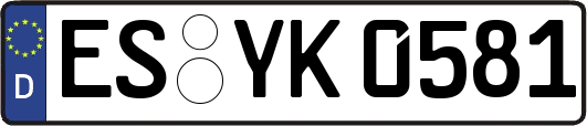 ES-YK0581