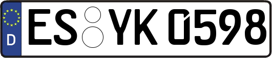 ES-YK0598