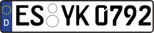 ES-YK0792