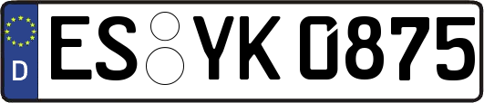 ES-YK0875