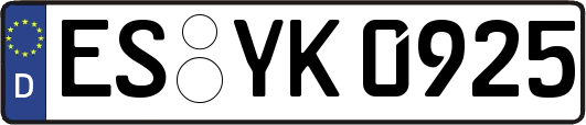 ES-YK0925