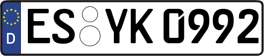 ES-YK0992