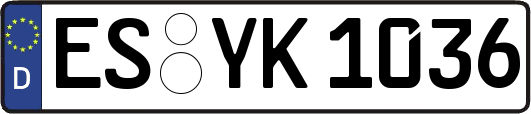 ES-YK1036