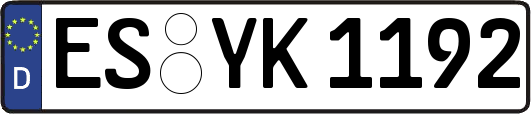 ES-YK1192