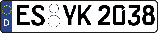 ES-YK2038