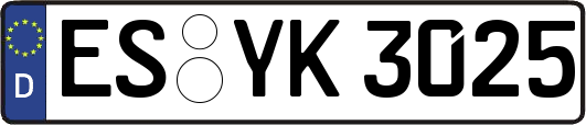 ES-YK3025