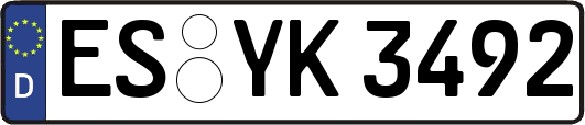 ES-YK3492