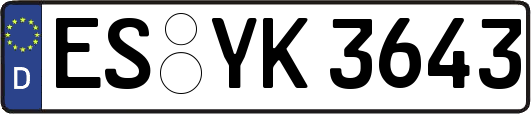 ES-YK3643