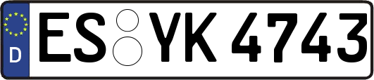 ES-YK4743