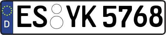 ES-YK5768