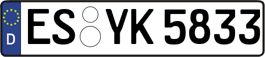ES-YK5833