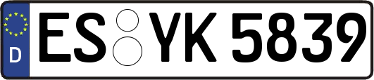 ES-YK5839