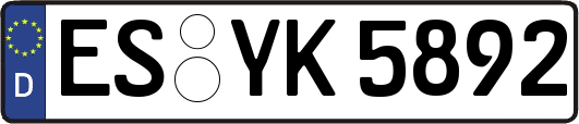 ES-YK5892